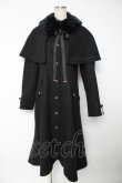 画像1: axes femme / ケープセットバッスルコート L 黒 Y-25-12-22-122-AX-CO-SZ-ZY (1)