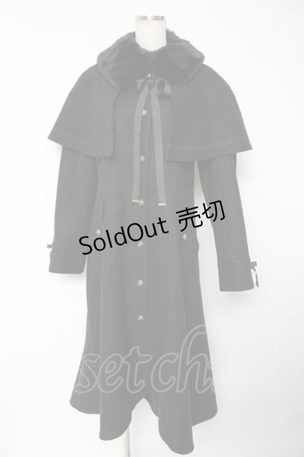 axes femme / ケープセットバッスルコート L 黒 Y-25-12-22-122-AX-CO