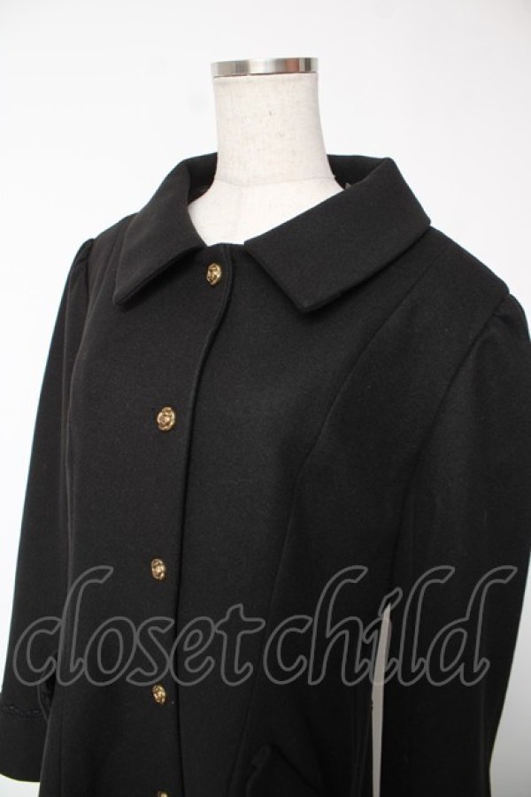 画像4: axes femme / ケープセットバッスルコート L 黒 Y-25-12-22-122-AX-CO-SZ-ZY (4)