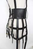 画像4: ATELIER PIERROT / Baroque Cage Corset Harness  ブラック Y-25-12-22-123-EL-TO-SZ-ZY (4)