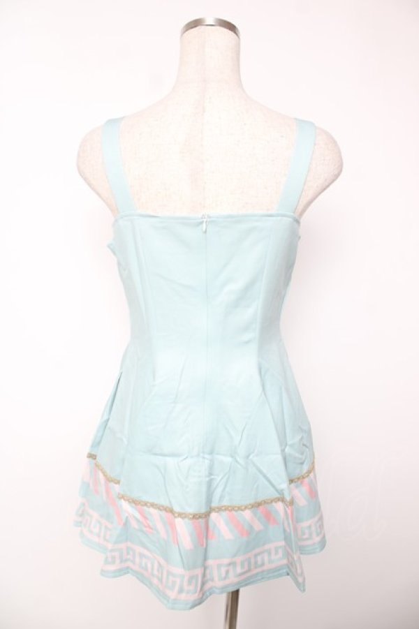 画像4: 櫻姫 / キョンシーロリィタ フルセット S ピンク×サックス Y-25-12-22-124-LO-OP-SZ-ZY (4)