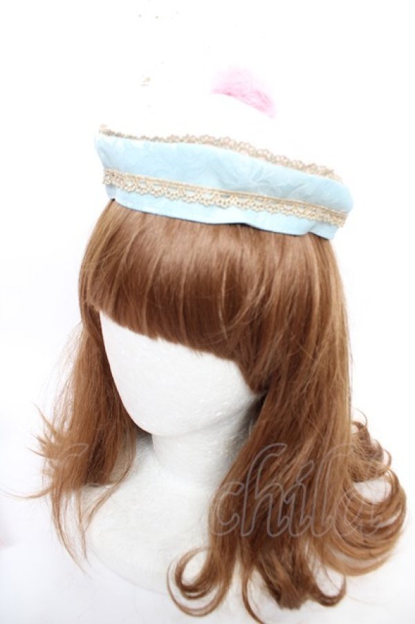 画像7: 櫻姫 / キョンシーロリィタ フルセット S ピンク×サックス Y-25-12-22-124-LO-OP-SZ-ZY (7)