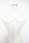画像2: axes femme / モチーフレース使い付け襟 F 白 Y-25-12-22-018-AX-ZA-SZ-ZY (2)