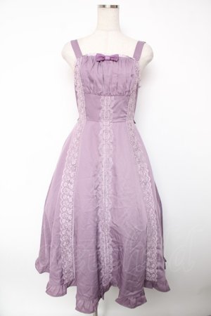 画像: Chalmiere / シュエットジャンパースカート M ラベンダー Y-25-12-22-129-LO-OP-SZ-ZY