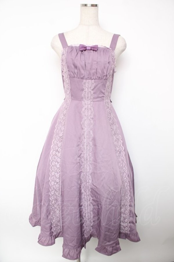 画像1: Chalmiere / シュエットジャンパースカート M ラベンダー Y-25-12-22-129-LO-OP-SZ-ZY (1)