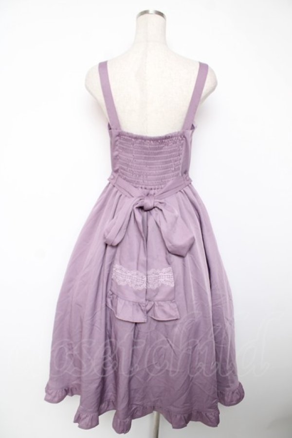 画像2: Chalmiere / シュエットジャンパースカート M ラベンダー Y-25-12-22-129-LO-OP-SZ-ZY (2)