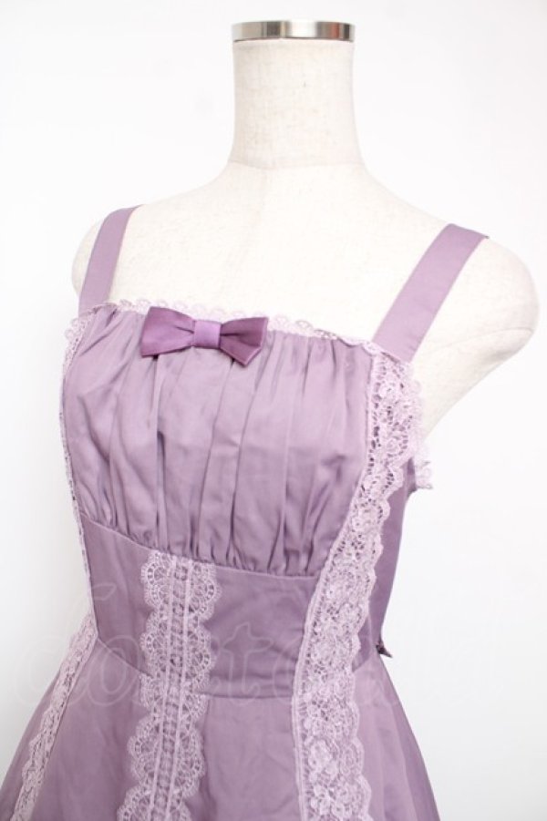 画像3: Chalmiere / シュエットジャンパースカート M ラベンダー Y-25-12-22-129-LO-OP-SZ-ZY (3)