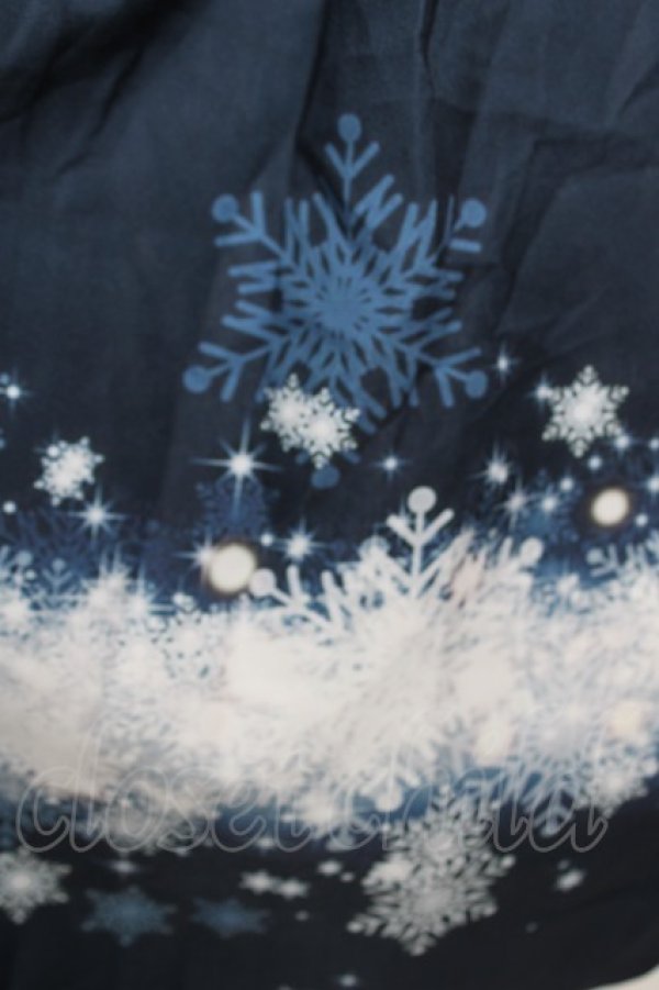 画像3: axes femme POETIQUE / スノークリスタルノースリワンピース M 紺 Y-25-12-22-139-AX-OP-SZ-ZY (3)