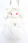 画像1: BABY, THE STARS SHINE BRIGHT / Mariee de Kumya〜Mille tendresses〜うさくみゃちゃんポシェット  ホワイト Y-25-12-22-021-BA-BG-SZ-ZY (1)