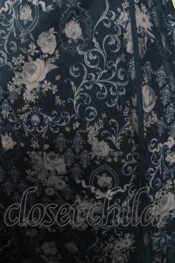 画像3: axes femme / オーナメント柄レース重ワンピース F 紺 Y-25-12-22-148-AX-OP-SZ-ZY (3)