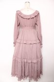 画像2: axes femme kawaii / クラシカルフリルロングワンピ M ピンク Y-25-12-22-151-AX-OP-SZ-ZY (2)