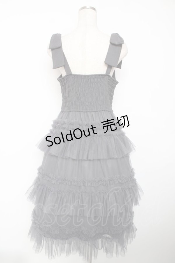 画像2: FLC / 皆方由衣コラボワンピース S 中灰 Y-25-12-22-153-LO-OP-SZ-ZY (2)