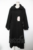 画像1: m petit by misako / TT*AOKロングコート LL 中黒 Y-25-12-22-157-LO-CO-SZ-ZY (1)