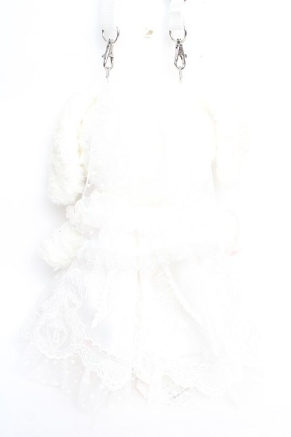 画像4: BABY, THE STARS SHINE BRIGHT / Mariee de Kumya〜Mille tendresses〜うさくみゃちゃんポシェット  ホワイト Y-25-12-22-021-BA-BG-SZ-ZY (4)