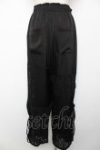 画像2: Candy Stripper / LACY PATCH WORK DROST PANTS 2 ブラック Y-25-12-22-179-PU-PA-SZ-ZY (2)