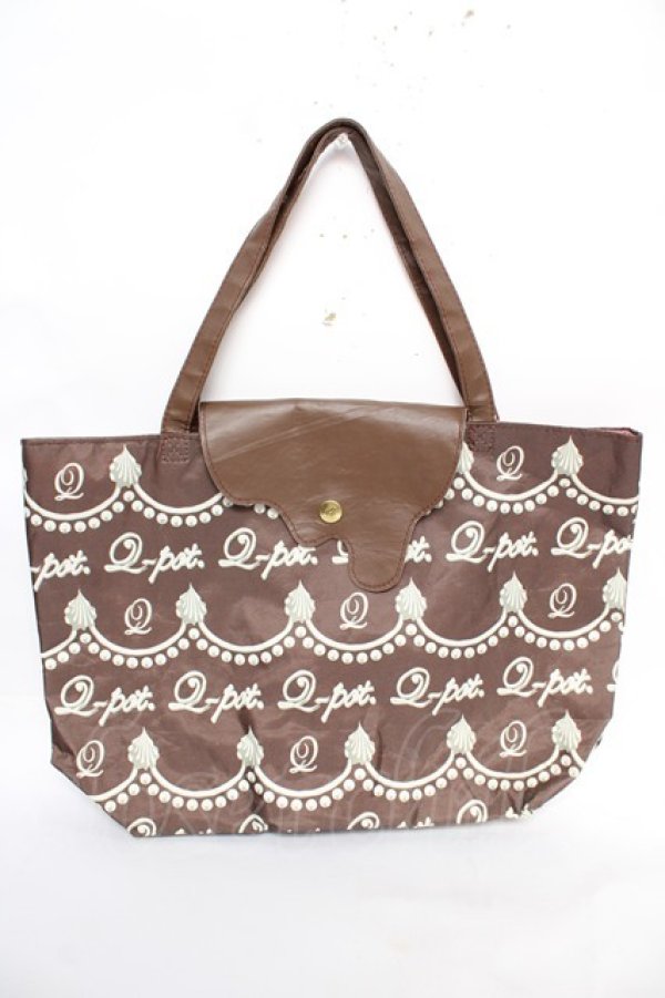 画像1: Q-pot. / 第9弾Mook本付録  ブラウン Y-25-12-22-025-QP-BG-SZ-ZY (1)