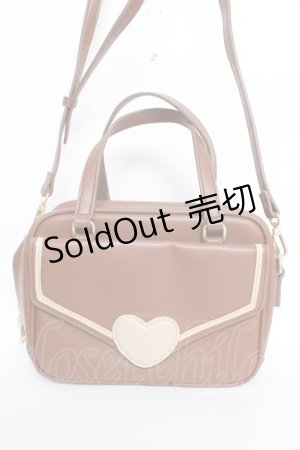 画像: m petit by misako / レター2WAYリュック  中茶 Y-25-12-22-030-LO-BG-SZ-ZY