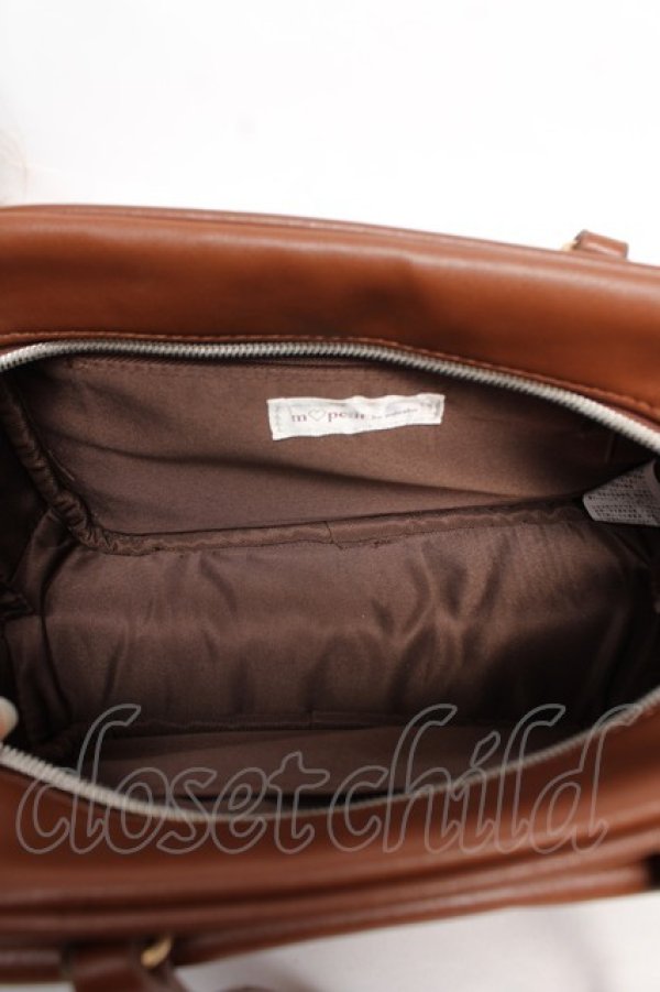 画像3: m petit by misako / レター2WAYリュック  中茶 Y-25-12-22-030-LO-BG-SZ-ZY (3)