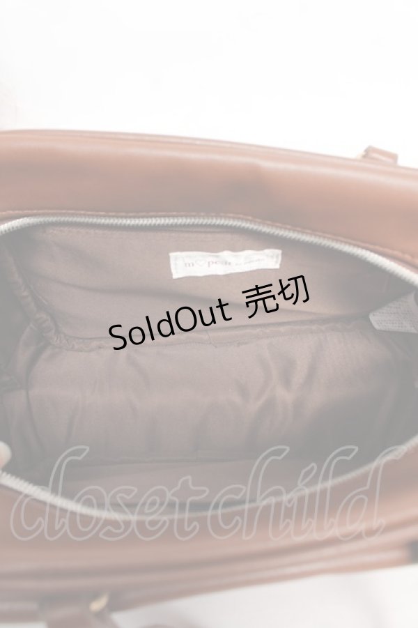 画像3: m petit by misako / レター2WAYリュック  中茶 Y-25-12-22-030-LO-BG-SZ-ZY (3)