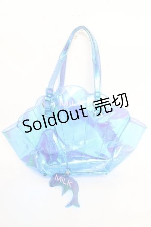 画像: MILK / シェルバッグ  ブルー Y-25-12-22-031-ML-BG-SZ-ZY