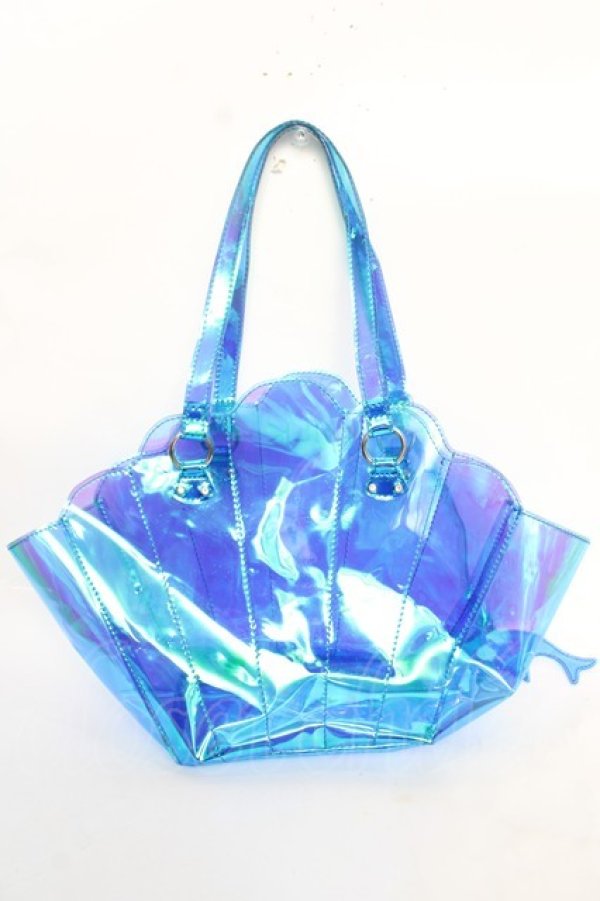 画像2: MILK / シェルバッグ  ブルー Y-25-12-22-031-ML-BG-SZ-ZY (2)