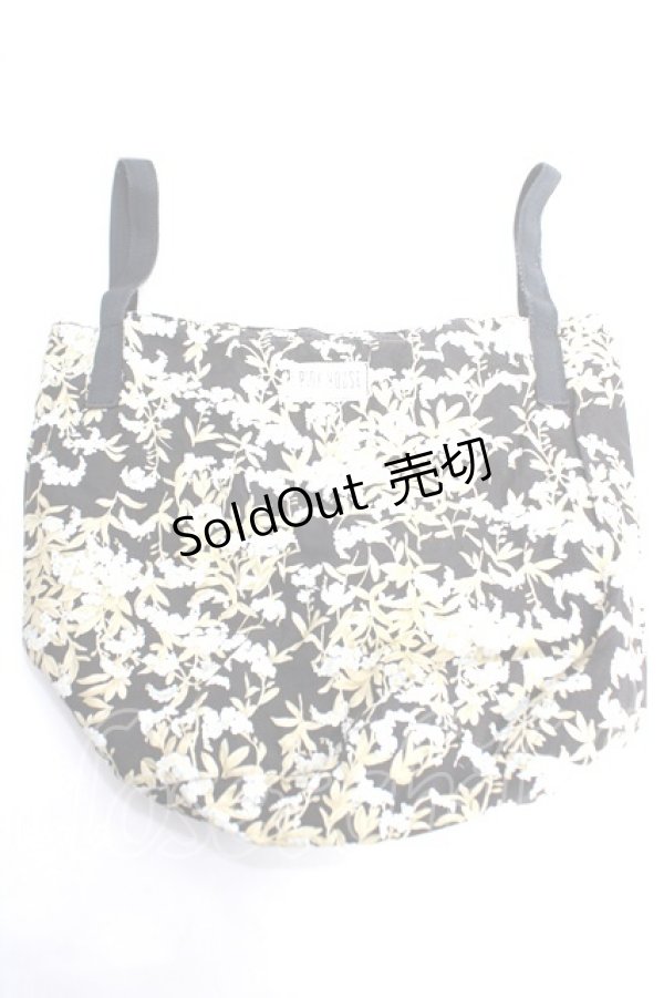 画像1: PINK HOUSE / 勿忘草バケツバッグ  黒 Y-25-12-22-037-LO-BG-SZ-ZY (1)