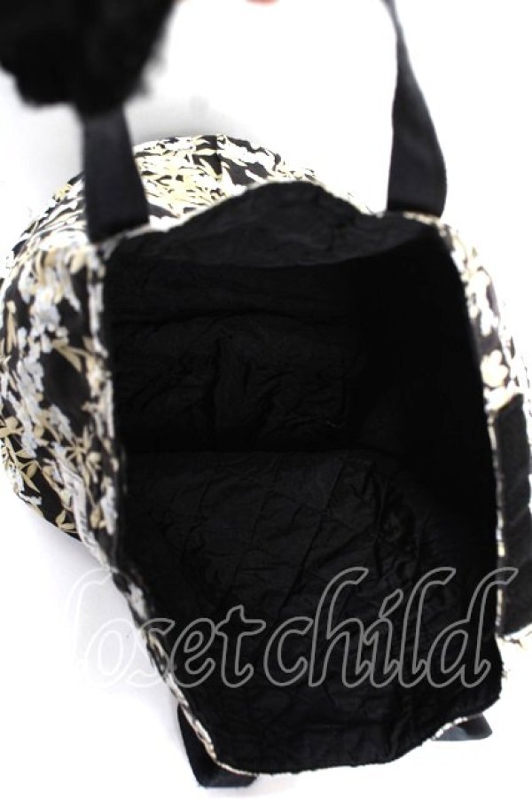 画像3: PINK HOUSE / 勿忘草バケツバッグ  黒 Y-25-12-22-037-LO-BG-SZ-ZY (3)