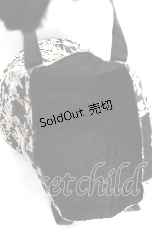 画像3: PINK HOUSE / 勿忘草バケツバッグ  黒 Y-25-12-22-037-LO-BG-SZ-ZY (3)