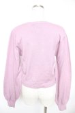 画像2: axes femme POETIQUE / レース×リボンニットカーディガン M ラベンダー Y-25-12-23-038-AX-TO-SZ-ZY (2)
