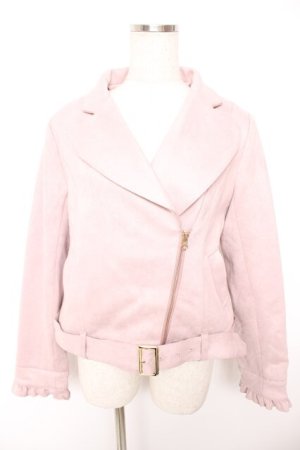 画像: axes femme POETIQUE / フェイクスエードライダース M ピンク Y-25-12-23-041-AX-JA-SZ-ZY