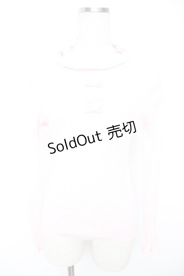 画像1: MILK / トリプルリボントップス  ベビーピンク Y-25-12-23-067-ML-TO-SZ-ZI (1)