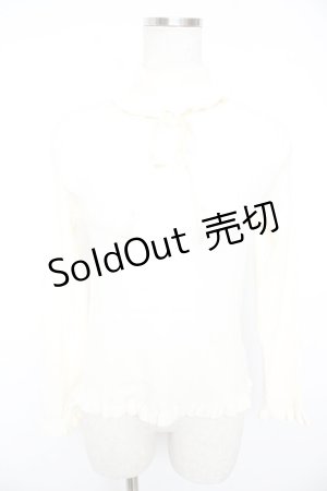 画像: m petit by misako / サンリオコラボニット  生成り Y-25-12-23-075-LO-TO-SZ-ZY