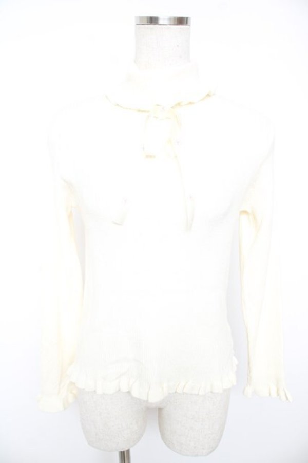 画像1: m petit by misako / サンリオコラボニット  生成り Y-25-12-23-075-LO-TO-SZ-ZY (1)