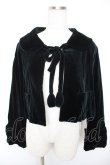 画像1: Jane Marple / 別珍ボレロジャケット M 黒 Y-25-12-23-080-JM-JA-SZ-ZY (1)