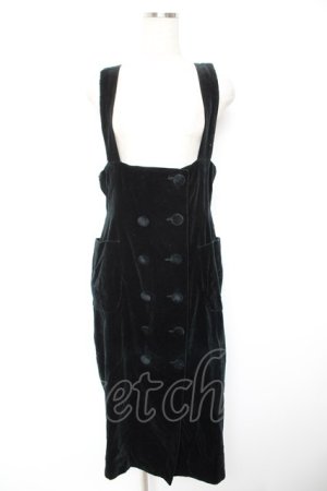 画像: Jane Marple / 別珍ジャンパースカート M 黒 Y-25-12-23-101-JM-OP-SZ-ZY