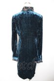 画像2: Hoshibako Works / ベルベットブラウスワンピース  ジェイブルー Y-25-12-23-106-LO-OP-SZ-ZY (2)
