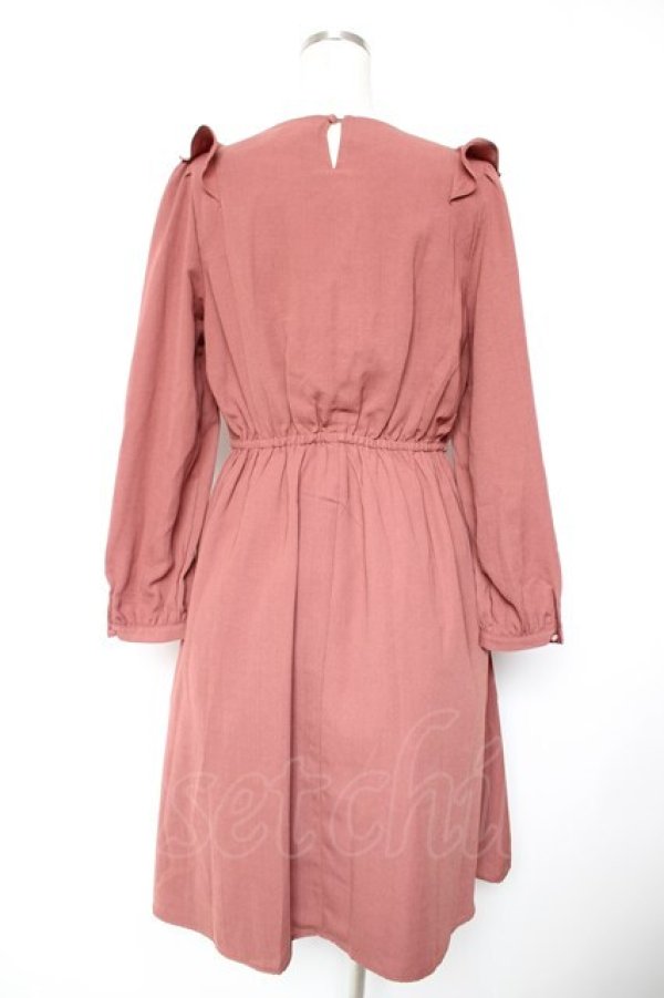 画像2: axes femme / フリルワンピース  ピンク Y-25-12-23-117-AX-OP-SZ-ZY (2)