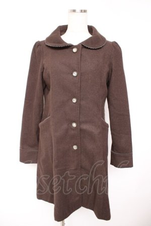 画像: Blue rouge / コート  ブラウン Y-25-12-23-122-CA-CO-SZ-ZY