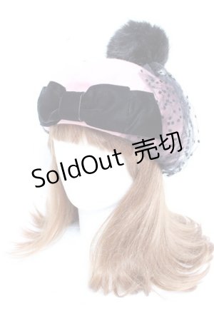 画像: Angelic Pretty / Doll's Ribbonベレー   Y-25-12-23-012-AP-AC-AS-ZY