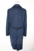 画像2: axes femme / レース襟チェスターコート M 紺 Y-25-12-23-130-AX-CO-SZ-ZY (2)