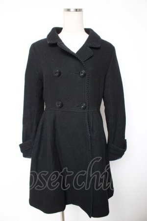 画像: MILK / フレアコート  黒 Y-25-12-23-131-ML-CO-AS-ZY