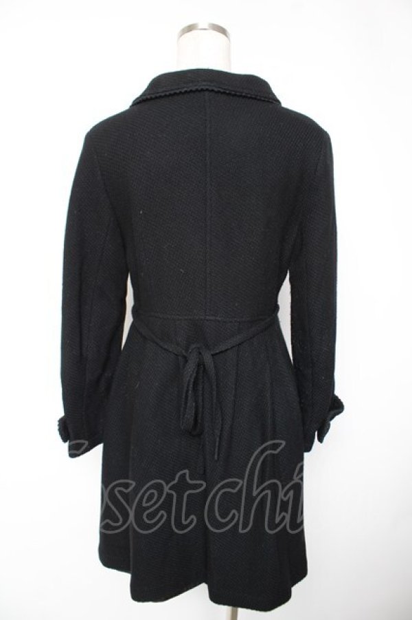 画像2: MILK / フレアコート  黒 Y-25-12-23-131-ML-CO-AS-ZY (2)