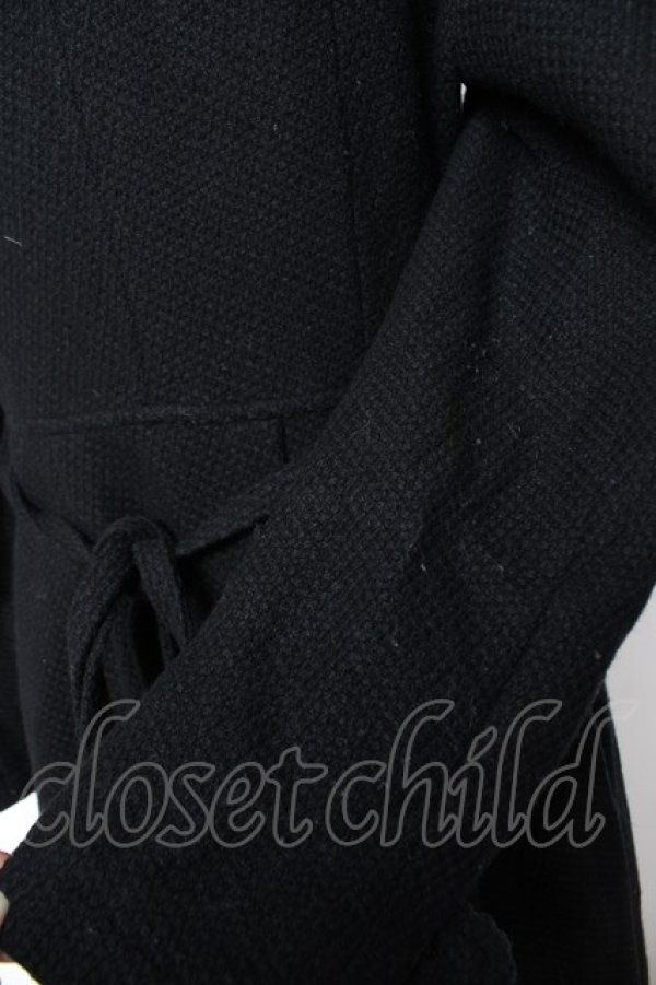 画像3: MILK / フレアコート  黒 Y-25-12-23-131-ML-CO-AS-ZY (3)