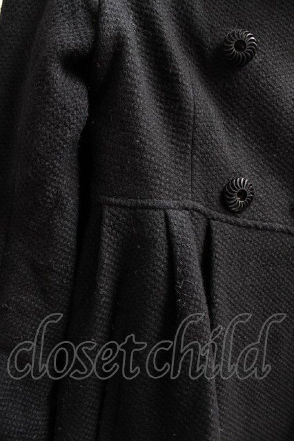 画像4: MILK / フレアコート  黒 Y-25-12-23-131-ML-CO-AS-ZY (4)