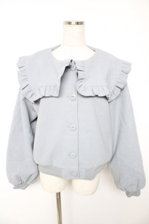 画像: merry jenny / フリルセーラーブルゾン F アイスブルー Y-25-12-23-135-LO-CO-SZ-ZY