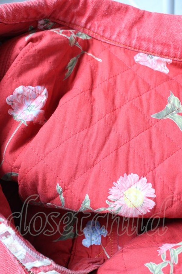 画像4: PINK HOUSE / パイナップルワッペンブルゾン  赤 Y-25-12-23-139-LO-CO-SZ-ZY (4)