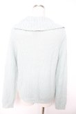 画像2: axes femme / リボンネック風ニット M ミント Y-25-12-23-029-AX-TO-SZ-ZY (2)