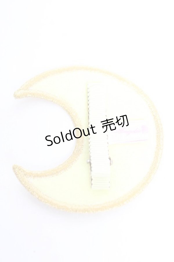 画像2: Angelic Pretty / Twinkle Moonクリップ  イエロー Y-25-12-25-050-AP-AC-SZ-ZY (2)