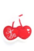 画像1: Angelic Pretty / Charming Cherryワッペンクリップ  レッド Y-25-12-25-051-AP-ZA-SZ-ZY (1)
