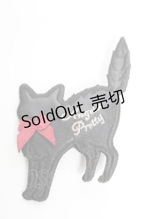 画像: Angelic Pretty / Little Catクリップ  ブラック Y-25-12-25-052-AP-AC-SZ-ZY